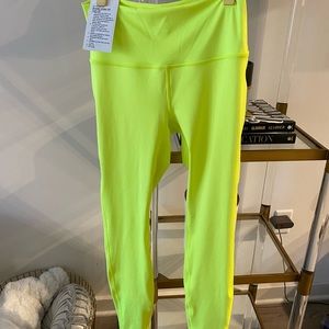 Lululemon Neon leggings